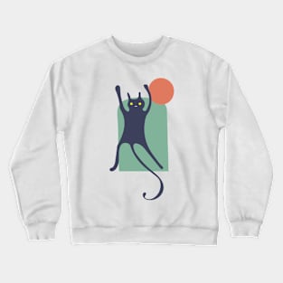 Funny Cat Crewneck Sweatshirt